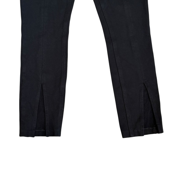 Hudson Womens Black Skinny Split Ankle Jeans Size 28 Stretch Equestrian Preppy - Picture 2 of 10